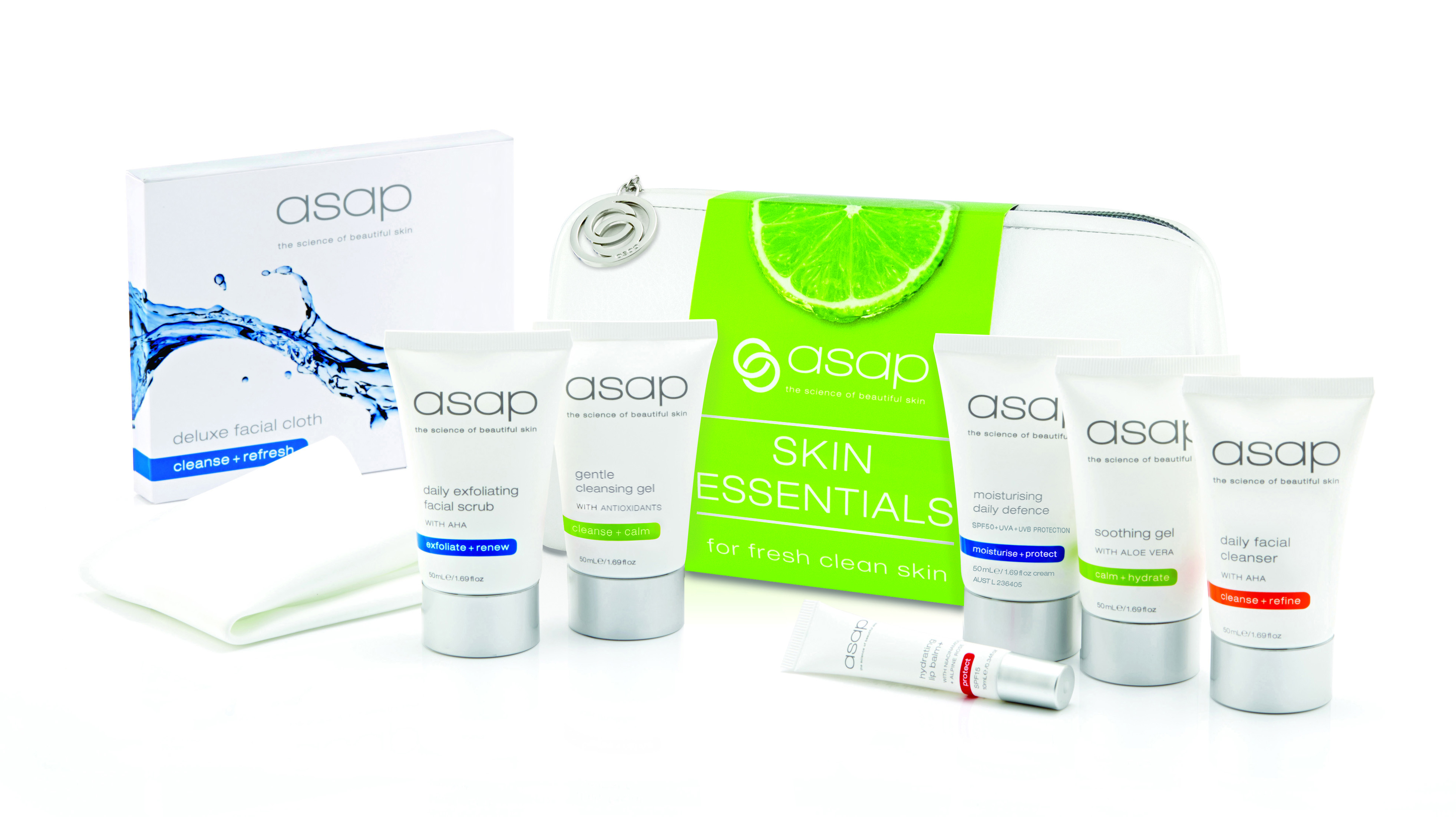 skin essentials pack by ASAP skincare